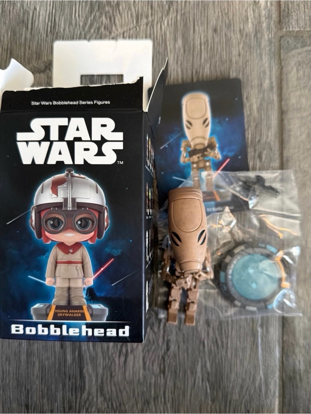 Pop Mart Disney Star Wars Battle Droid Bobblehead Figure (A19)
